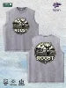 ROOST Waterfowl Deer Graphic Washed Vest US Warehouse 3 Colors Cotton Tank