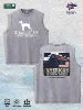 Straight up Southern Graphic Washed Vest US Warehouse 3 Colors Cotton Tank