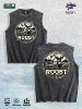 ROOST Waterfowl Deer Graphic Washed Vest US Warehouse 3 Colors Cotton Tank