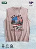 MERICA Truck Graphic Washed Vest US Warehouse 3 Colors Cotton Tank